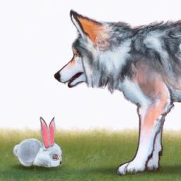 小兔子和大灰狼