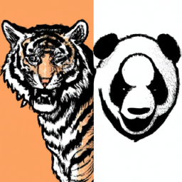 Tiger and Panda